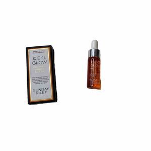 Sunday Riley CEO Glow Vitamin C + TURMERIC FACE OIL Primrose Skin .17 oz/5mL New